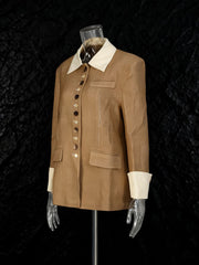 Vintage Long Sleeve Button Down Blazer