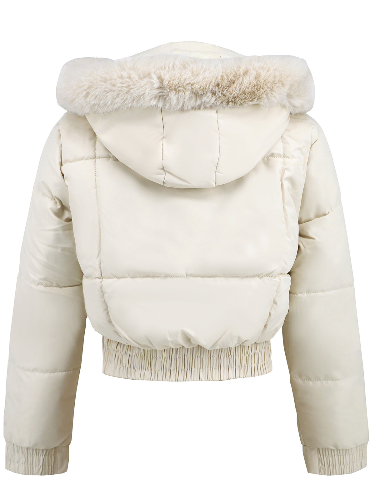 Fashion Pocketed Warm Hooded Padded Coat