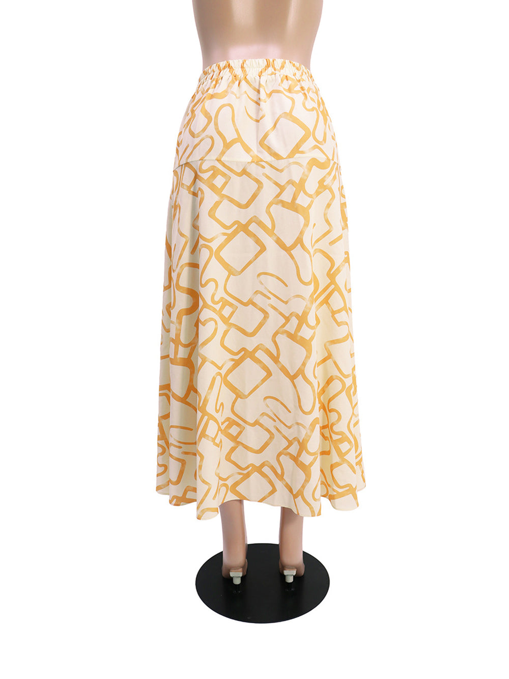 Casual Holidays Print Maxi Skirt