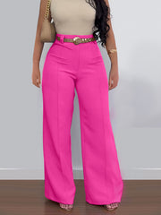 Casual Wide-Leg Pants