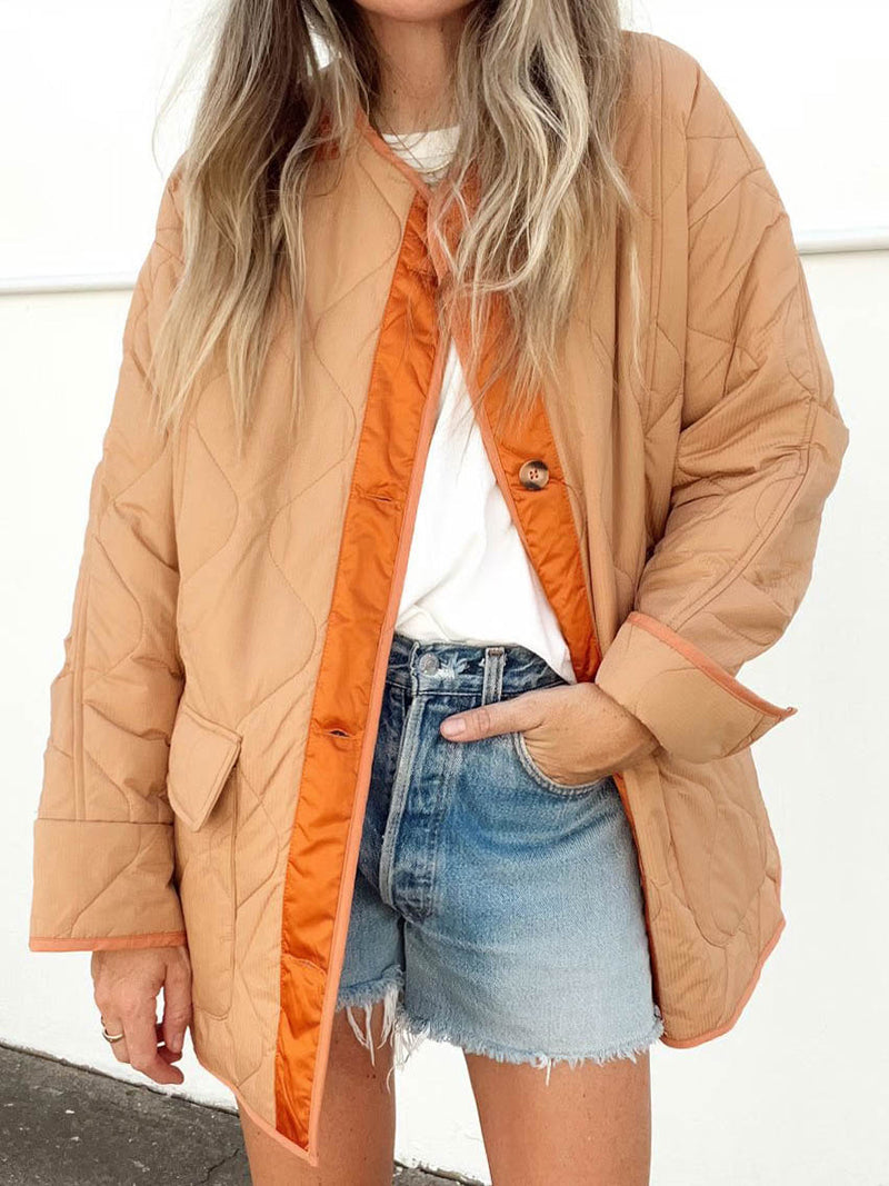 Casual Loose Long Sleeve Jacket Coat