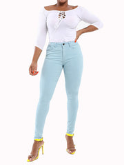 High Elasticity pencil pants Jeans