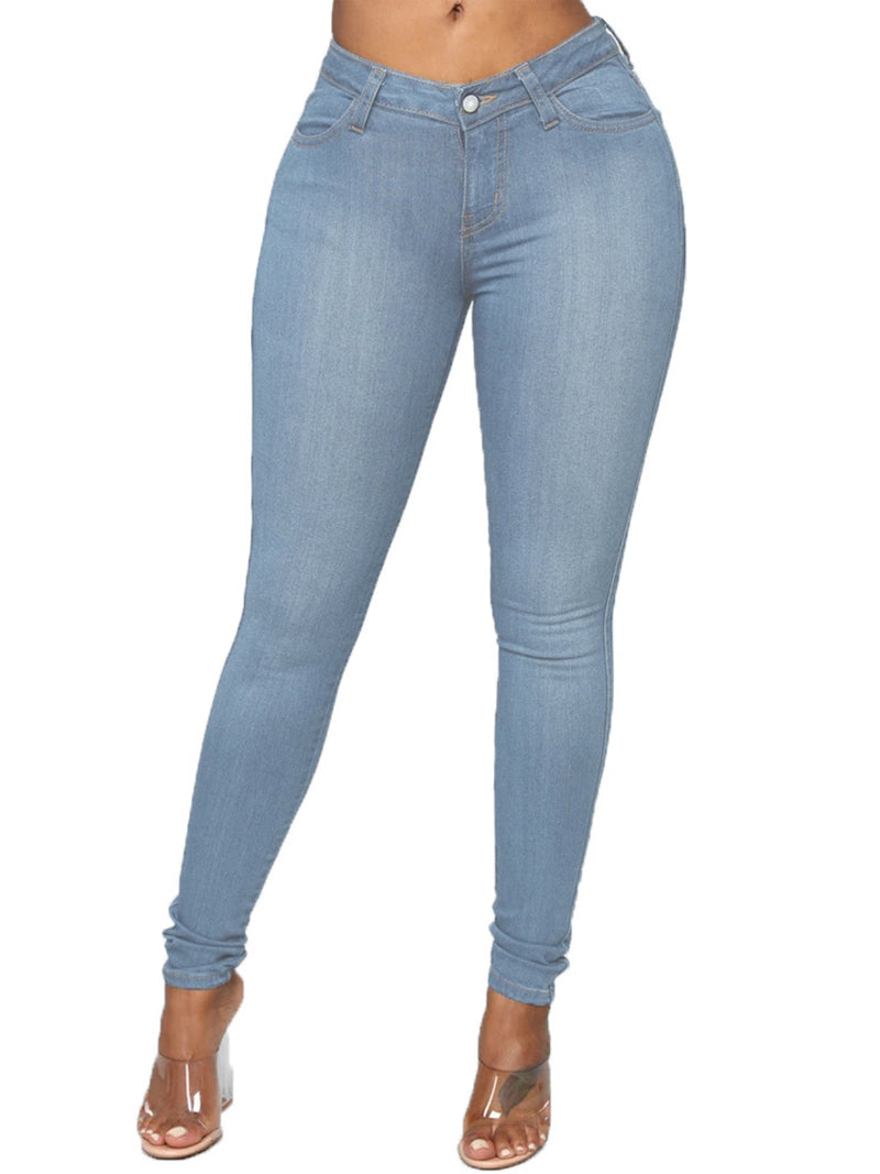 High Elasticity pencil pants Jeans