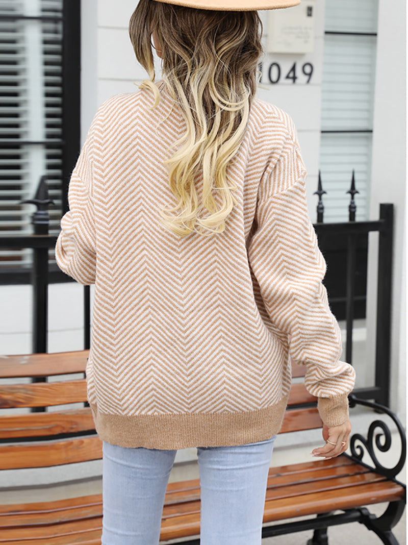 Cardigan Button Knit Sweater