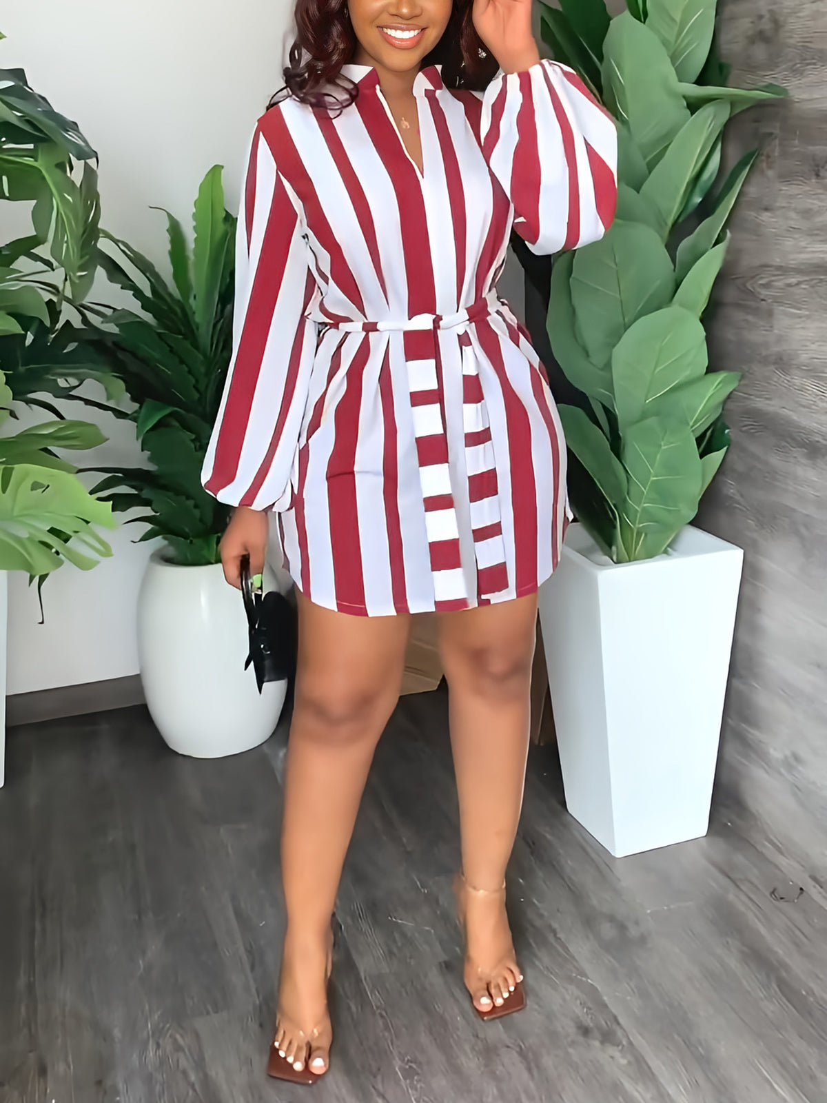 Fashion Loose Stripe Dress