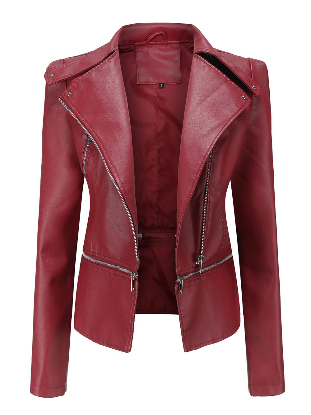 Detachable PU Leather Jacket