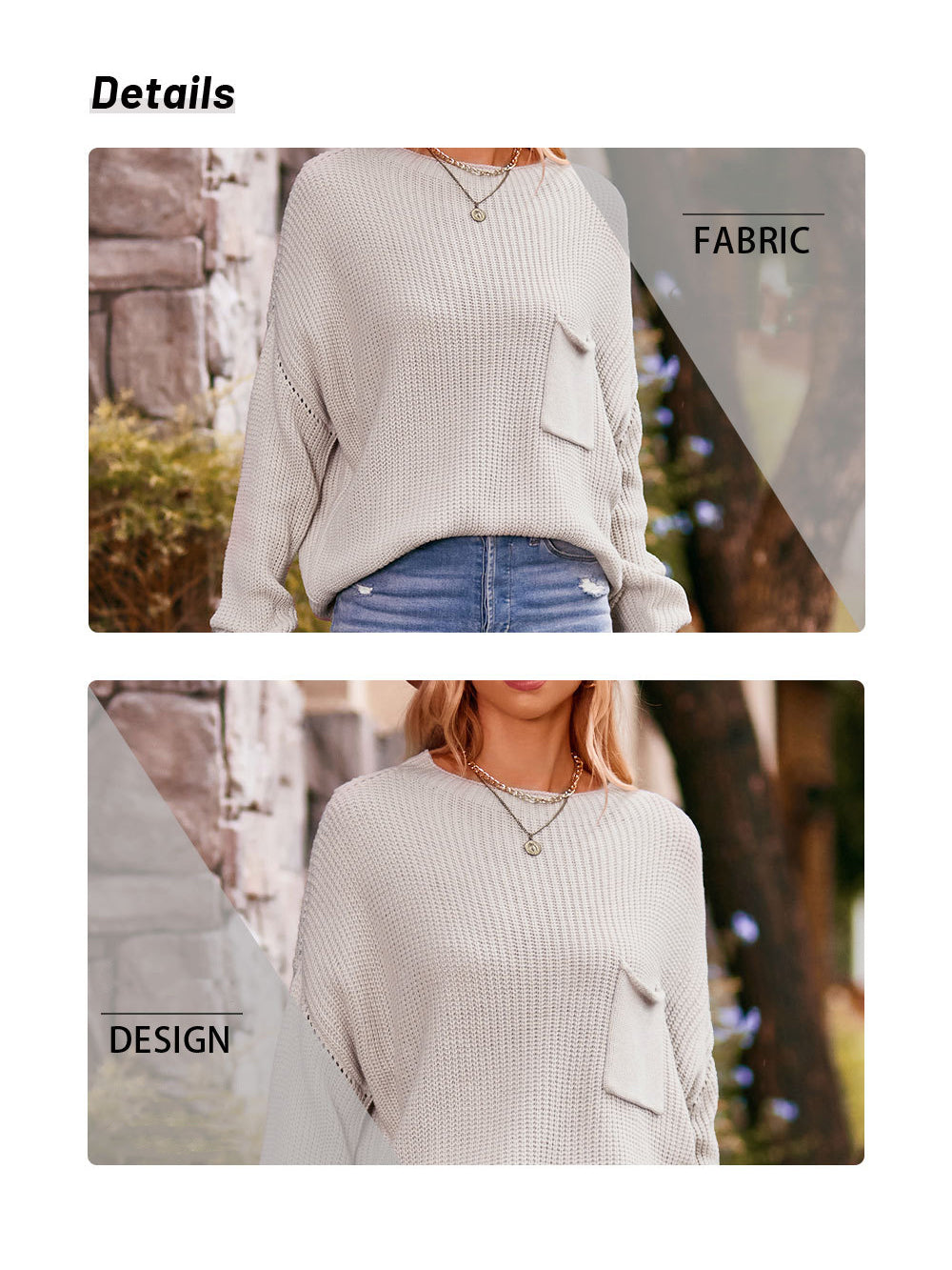 Casual Loose Pullover Sweater