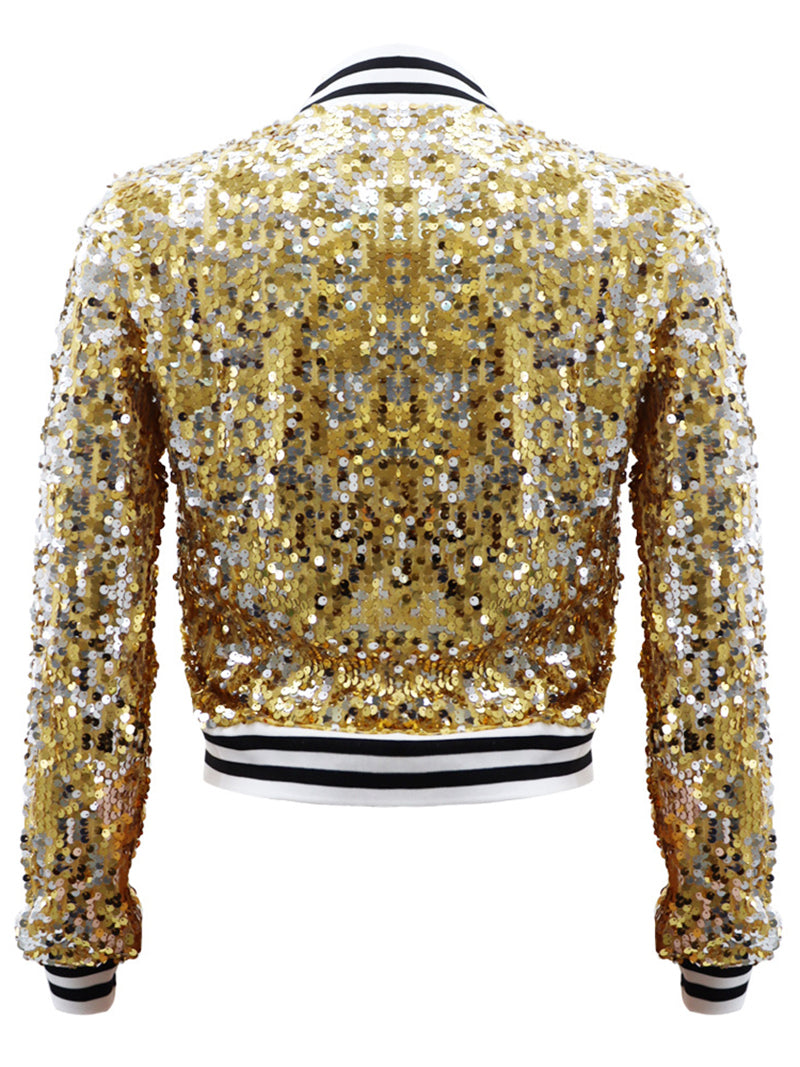 Fashion Sequin Jacket Coat