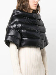 Off Shoulder Warm Padded Jacket