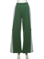 High Waist Wide Leg Casual Pants