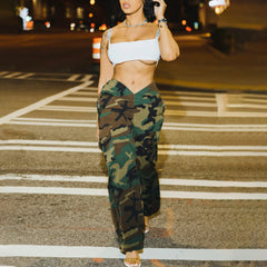 Causal Camo Trousers Cargo Pants