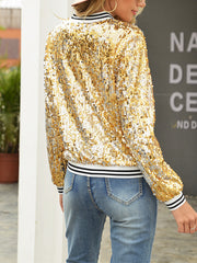 Fashion Sequin Jacket Coat