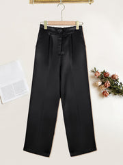 Casual Straight Trousers