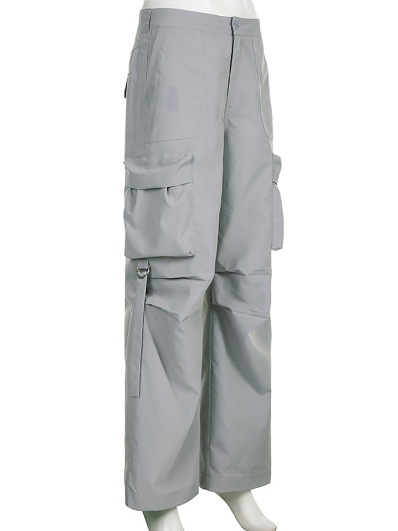 Loose Straight Casual Cargo Pants