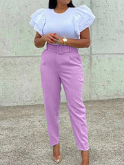 Fashion High Waist Pencil Pants