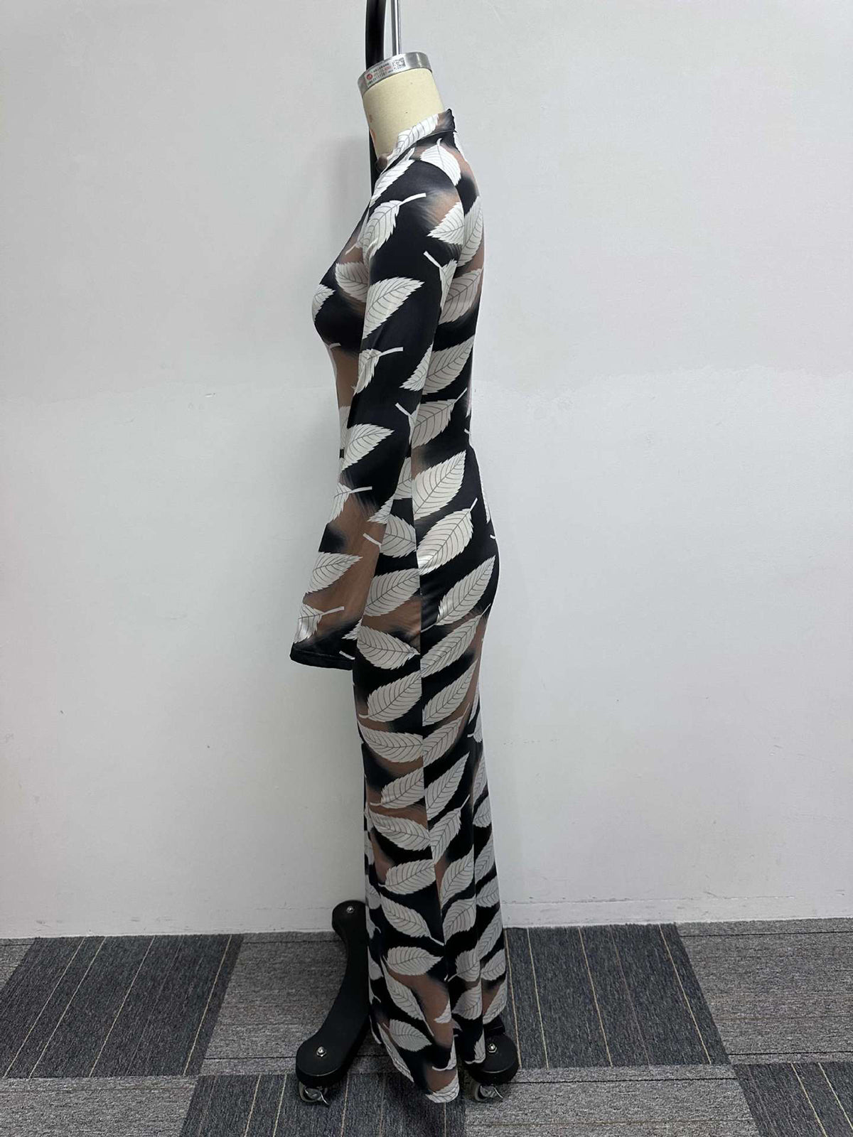 Printed Stretch Bodycon Dress