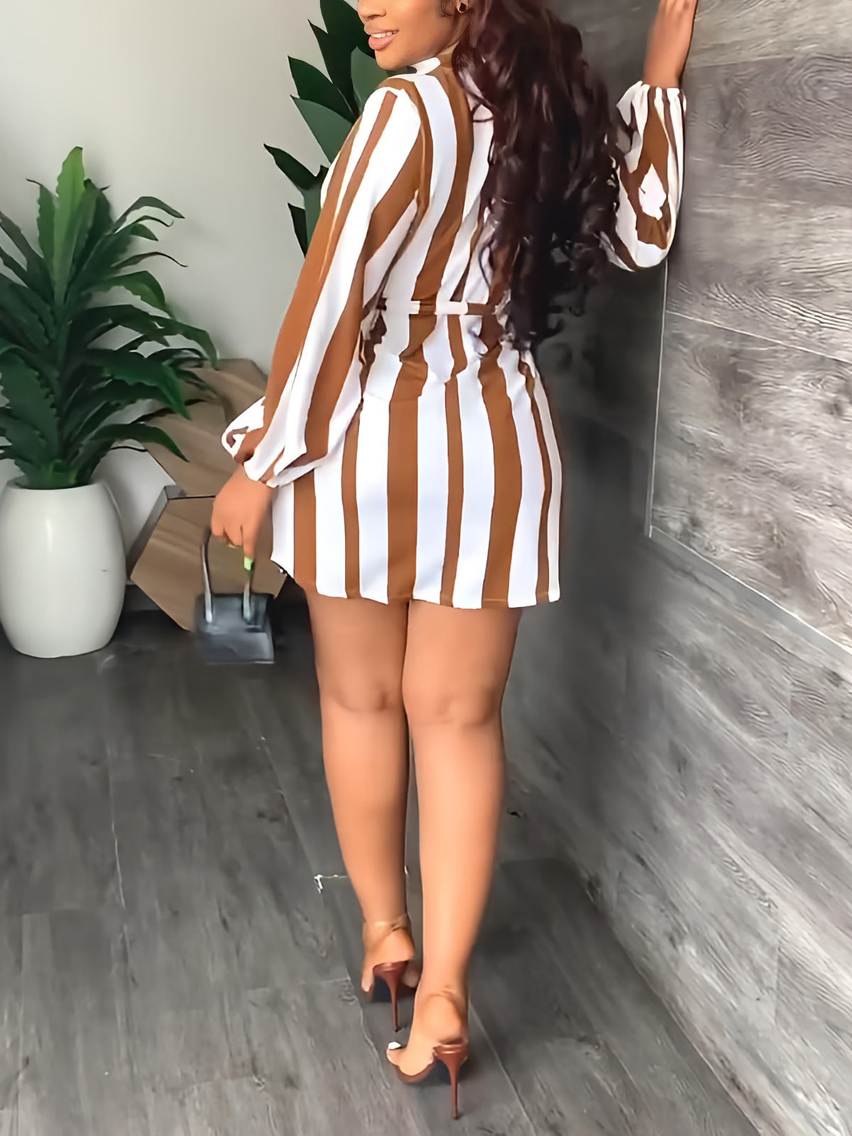 Fashion Loose Stripe Dress