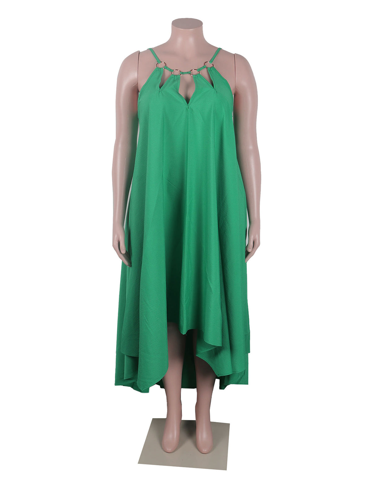 Solid Color Loose Pullover Dress