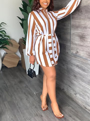 Fashion Loose Stripe Dress