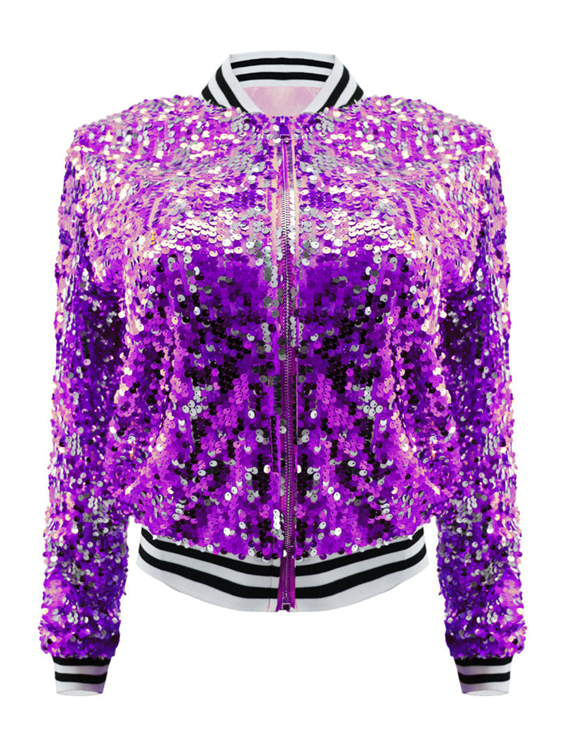 Fashion Sequin Jacket Coat