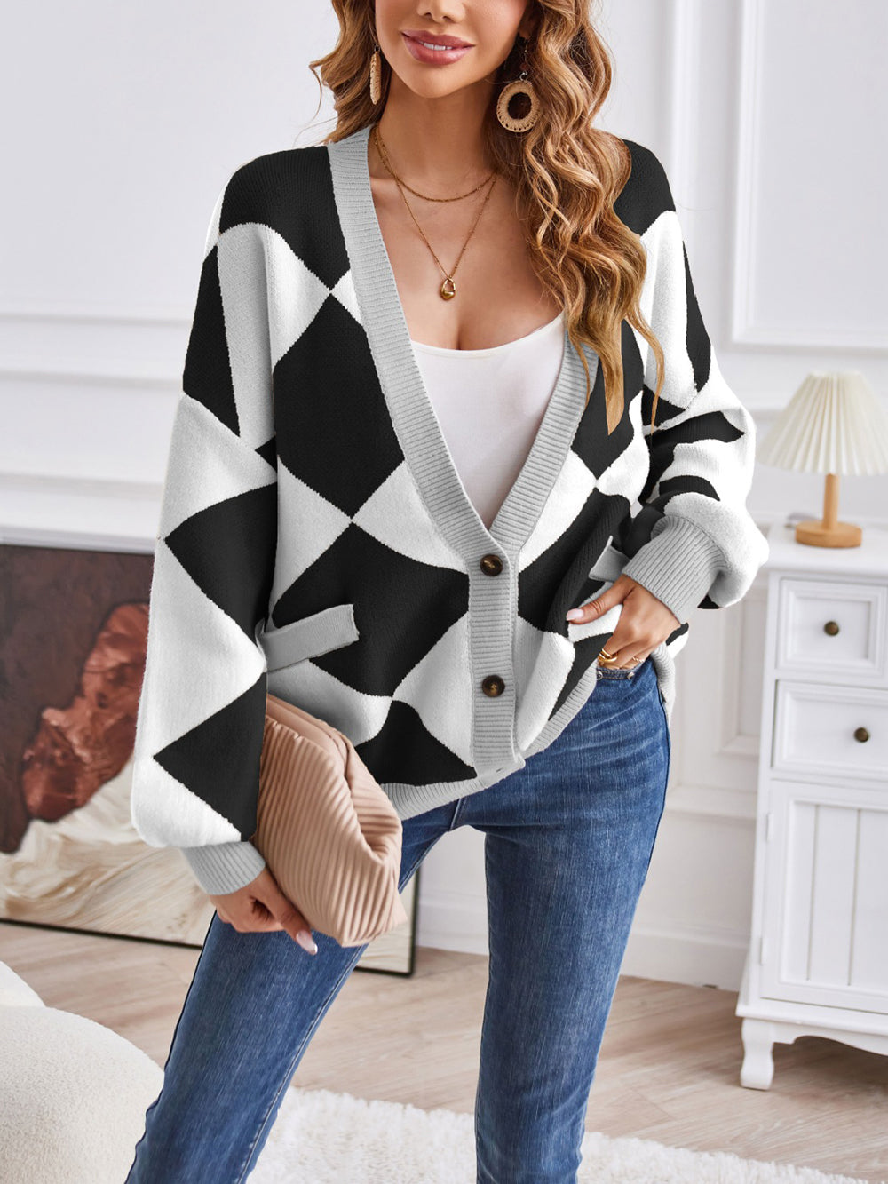 Knit Casual Loose Cardigan Coat