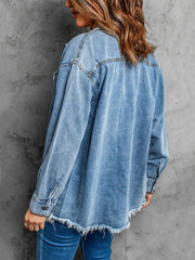 Fashion Loose Denim Shirt Jacket