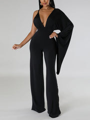 Sexy Single Long Sleeve Jumpsuit