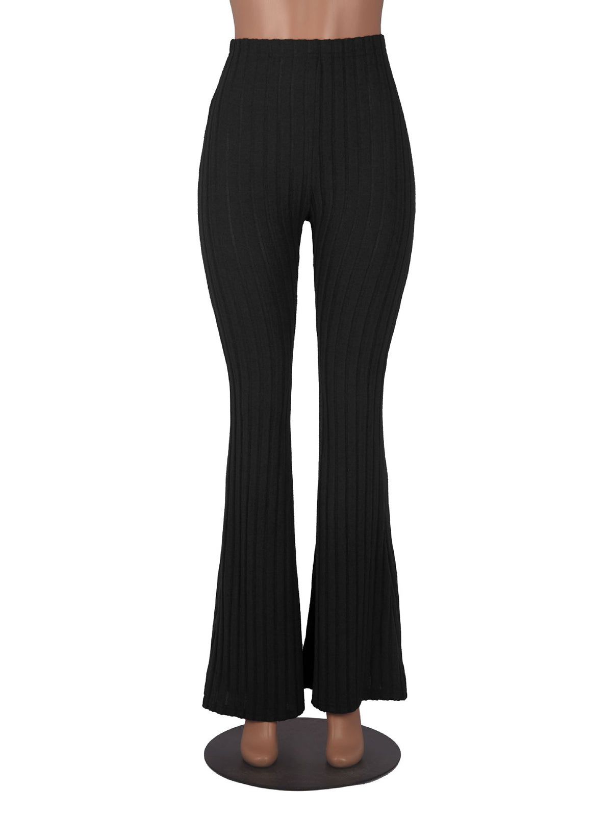 Casual Slim Flared Trousers