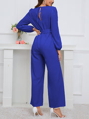 V-neck Slim Fashion Jumpsuit