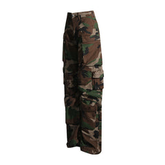 Casual Camo Jeans Cargo Pants