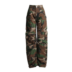 Casual Camo Jeans Cargo Pants