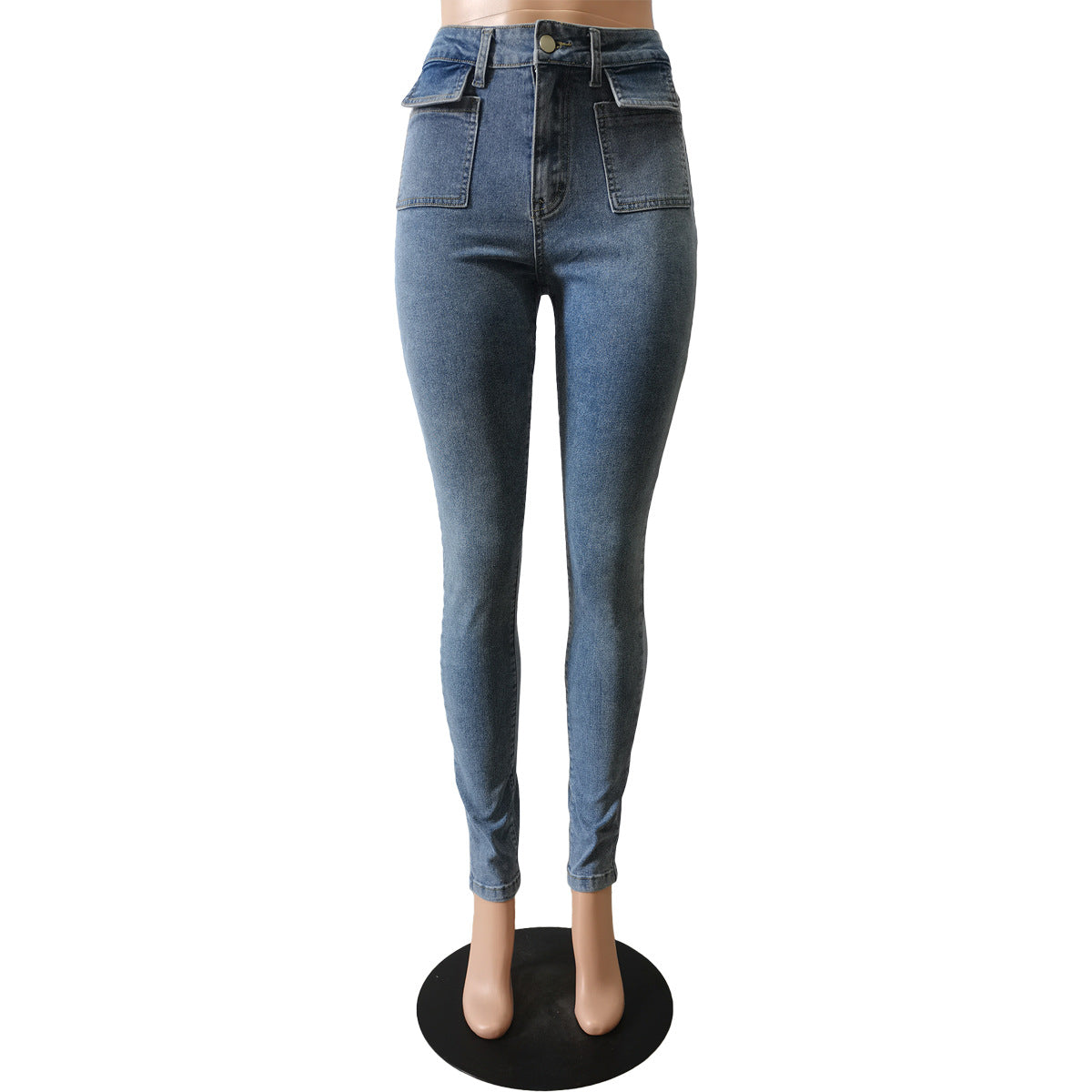 Hollow out Skinny Jeans Pencil Pants