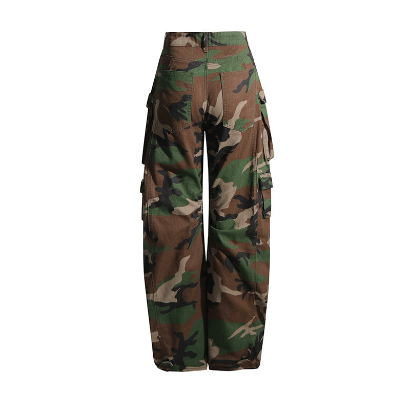 Casual Camo Jeans Cargo Pants