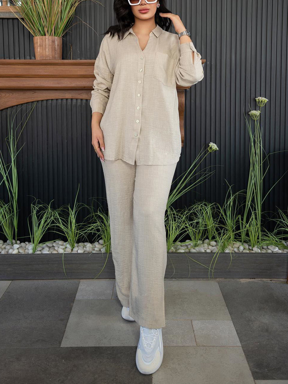 Fashion Loose Casual Home Suit