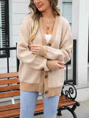 Cardigan Button Knit Sweater