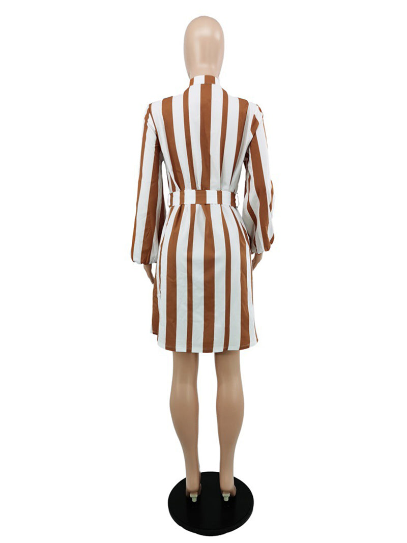 Fashion Loose Stripe Dress