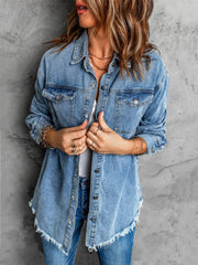 Fashion Loose Denim Shirt Jacket