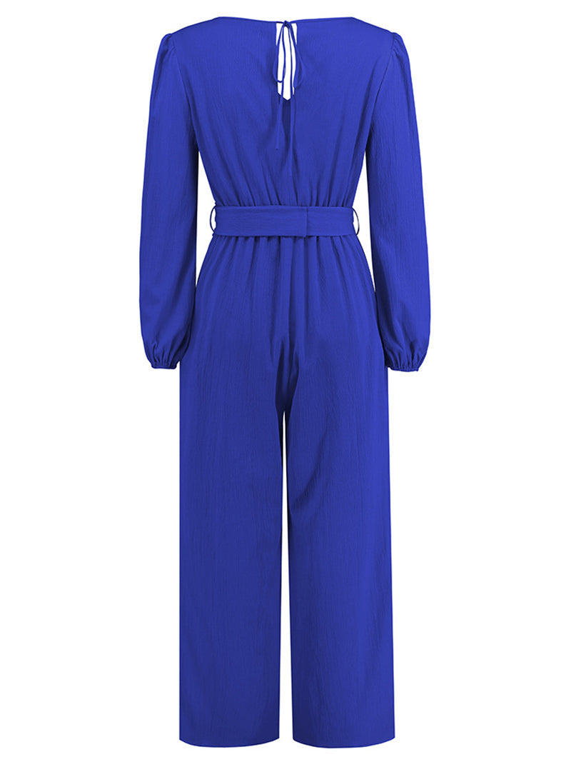 V-neck Slim Fashion Jumpsuit