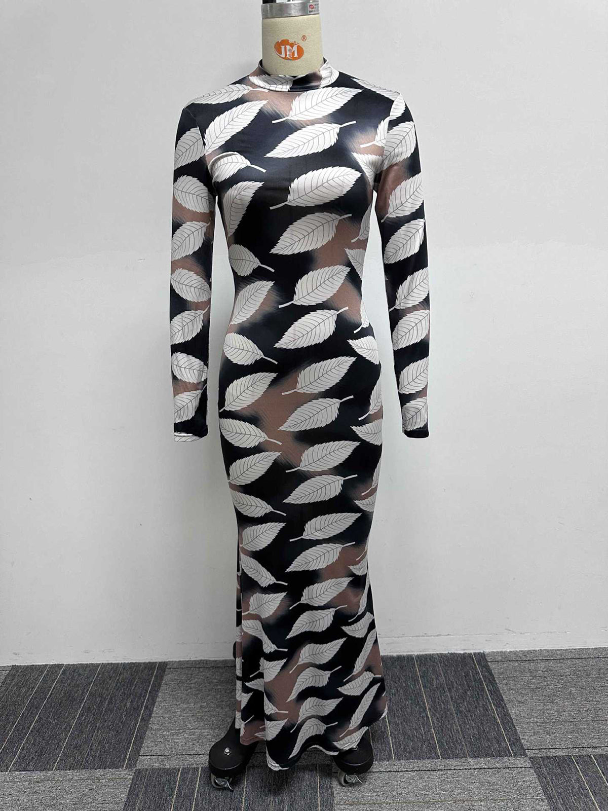 Printed Stretch Bodycon Dress