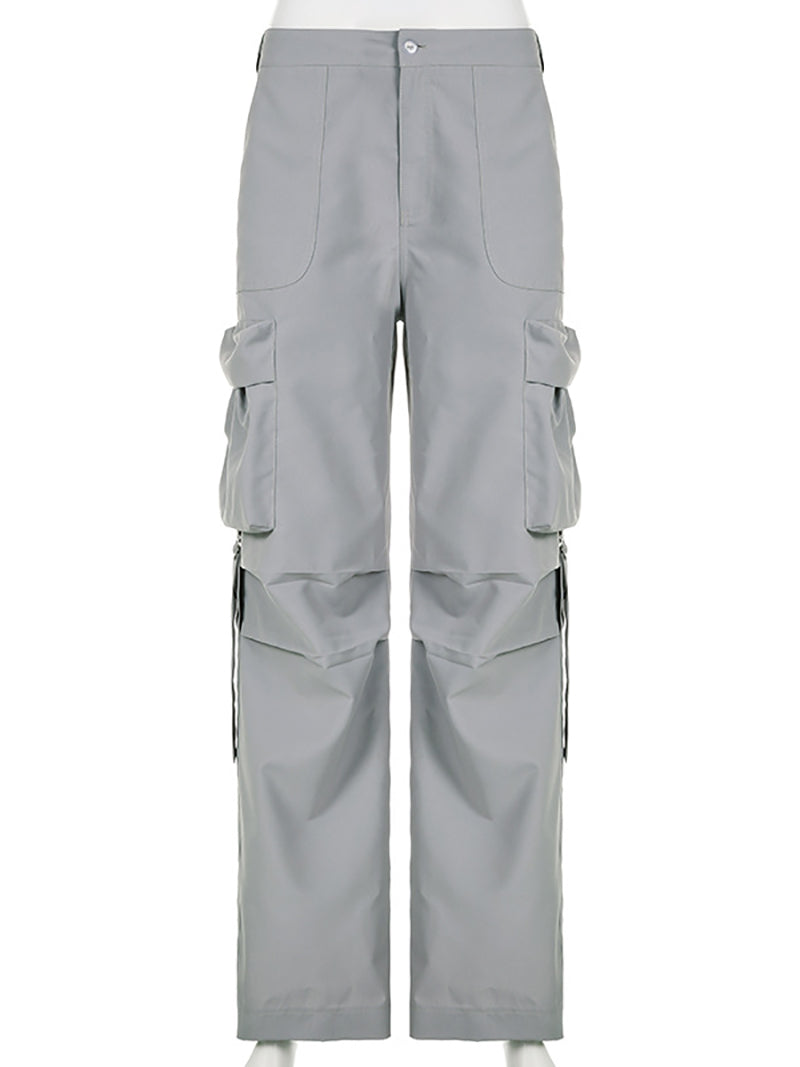 Loose Straight Casual Cargo Pants