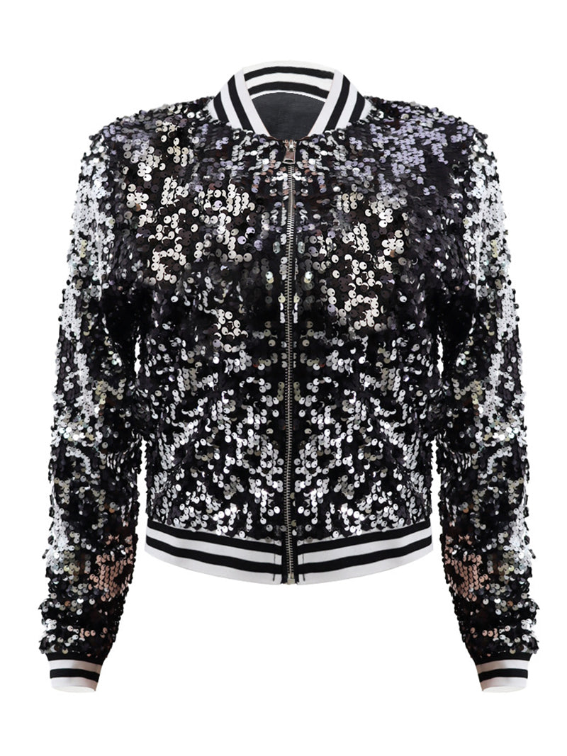 Fashion Sequin Jacket Coat