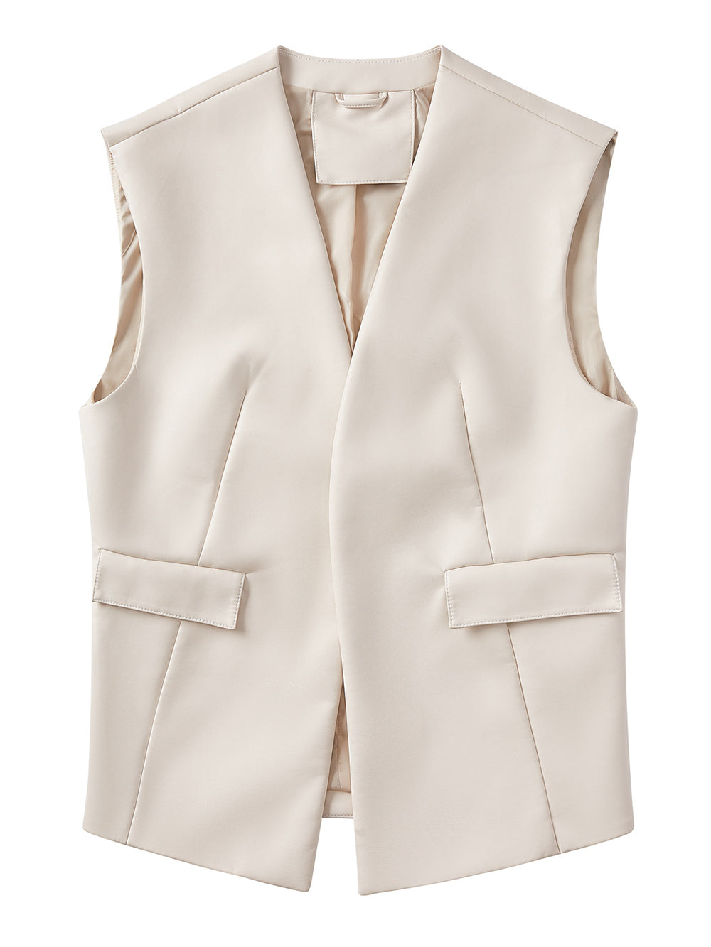 Fashion PU Leather Waistcoat