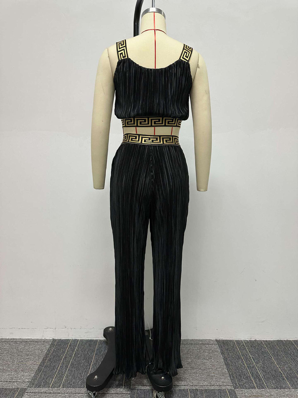 Casual Vest Wide leg Pants Suit