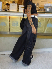 Casual Loose Hip hop Cargo Jeans