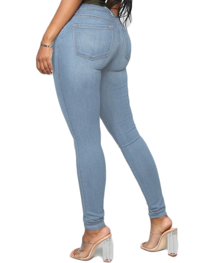 High Elasticity pencil pants Jeans